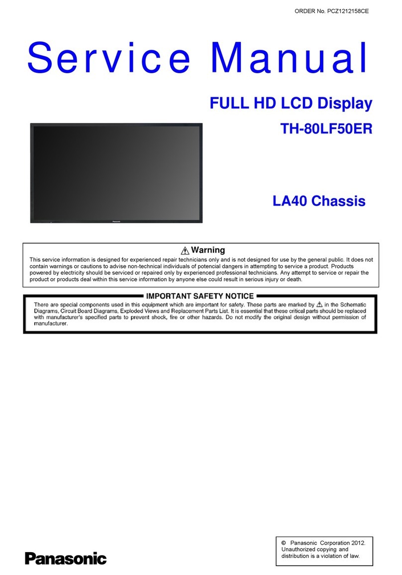 Panasonic TH-80LF50ER User manual