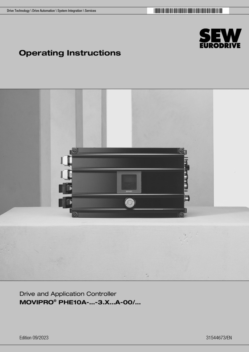 SEW-Eurodrive MOVIPRO PHE10A-3 X A-00 Series User manual