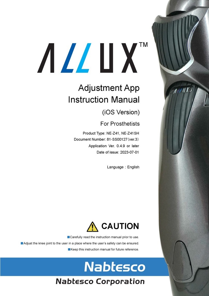 Nabtesco ALLUX instruction manual
