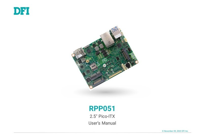 DFI RPP051 User manual