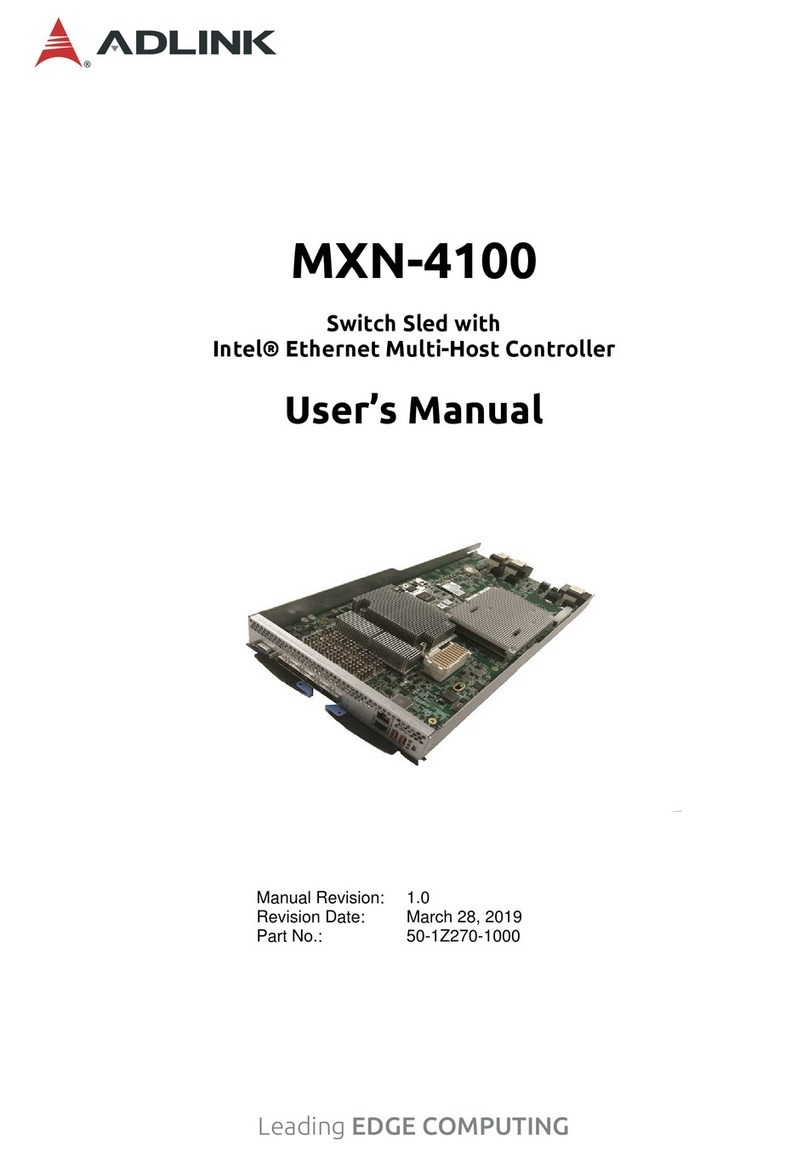 ADLINK Technology MXN-4100 user manual