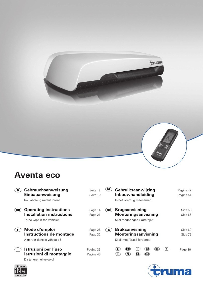 Truma Aventa eco User manual