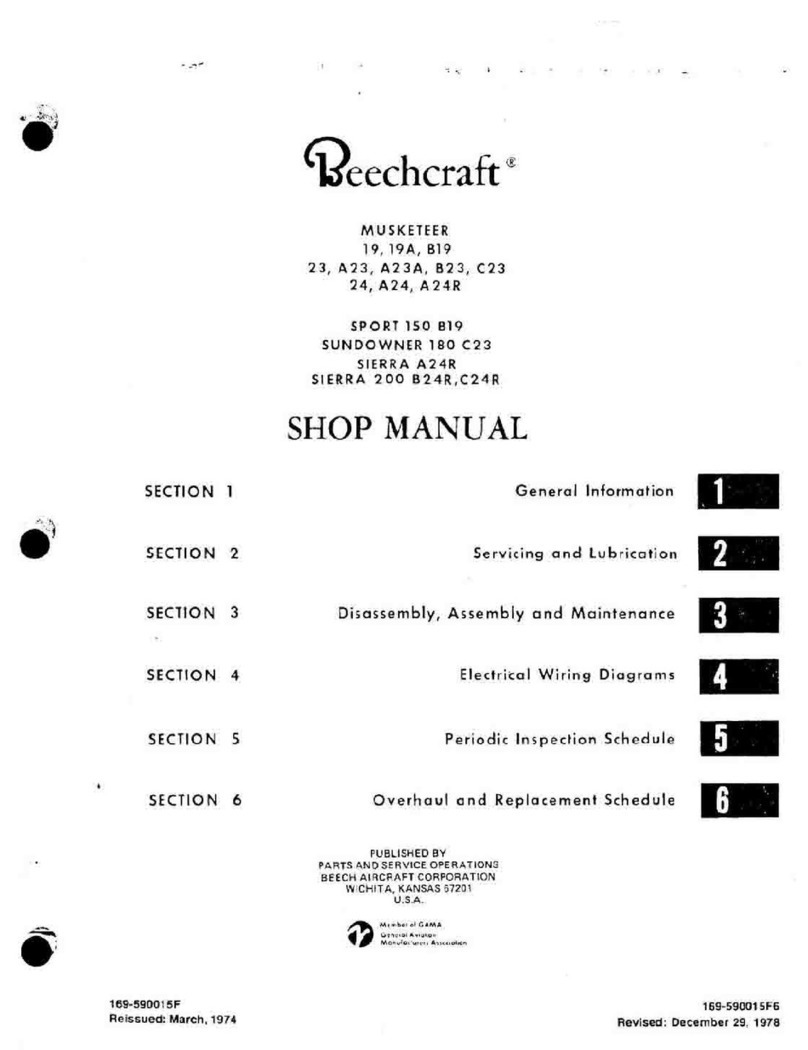 Beechcraft MUSKETEER 19 Shop Manual