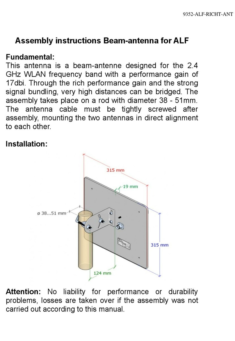 Alf 9352-ALF-RICHT-ANT Assembly instructions