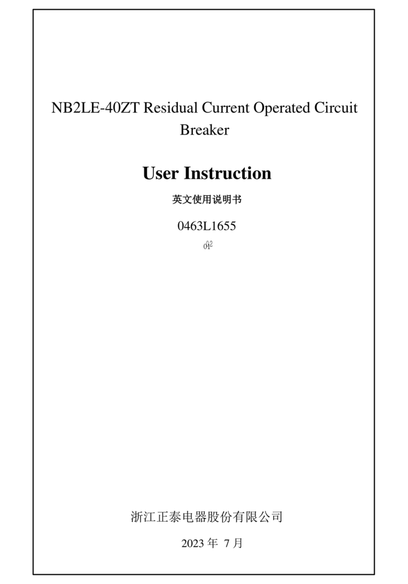 CHINT NB2LE-40ZT User instruction CHINT NB2LE-40ZT User instruction