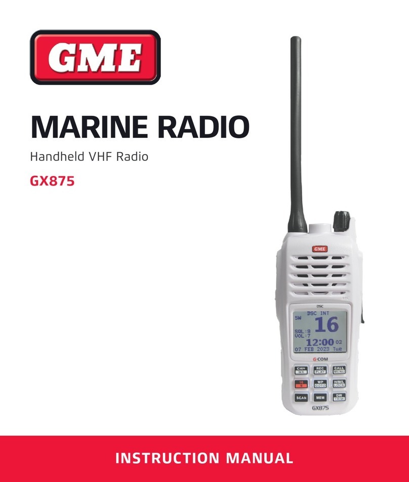 GME GX875 User manual