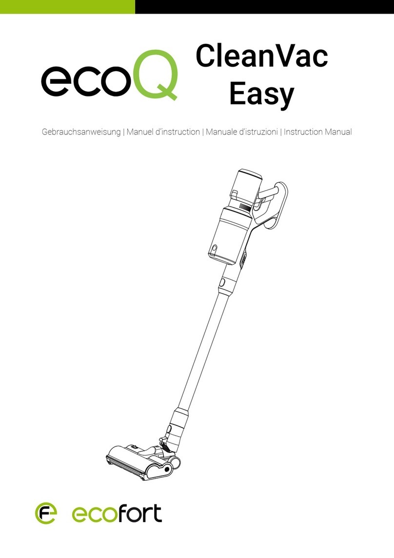 ecofort ecoQ cleanVac Easy instruction manual