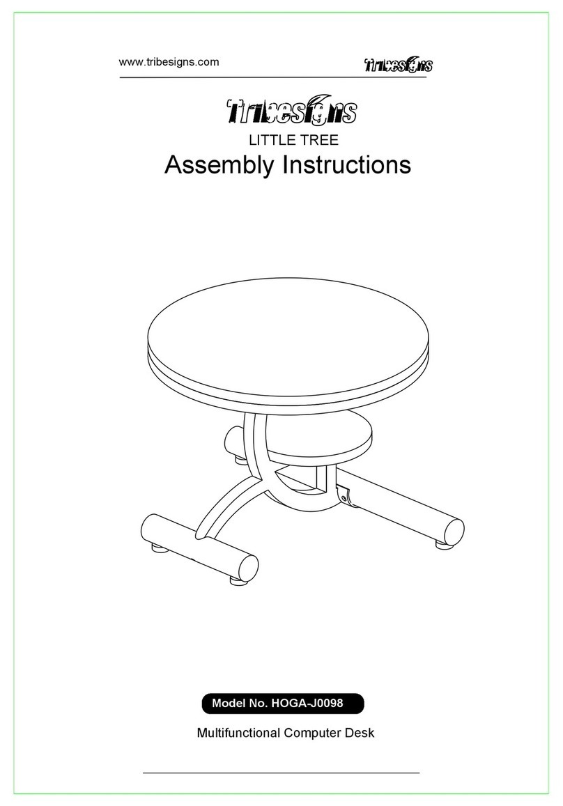 Tribesigns LITTLE TREE HOGA-J0098 Assembly instructions Tribesigns LITTLE TREE HOGA-J0098 Assembly instructions