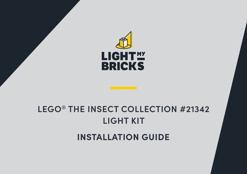 Lightmybricks LEGO THE INSECT COLLECTION 21342 installation guide
