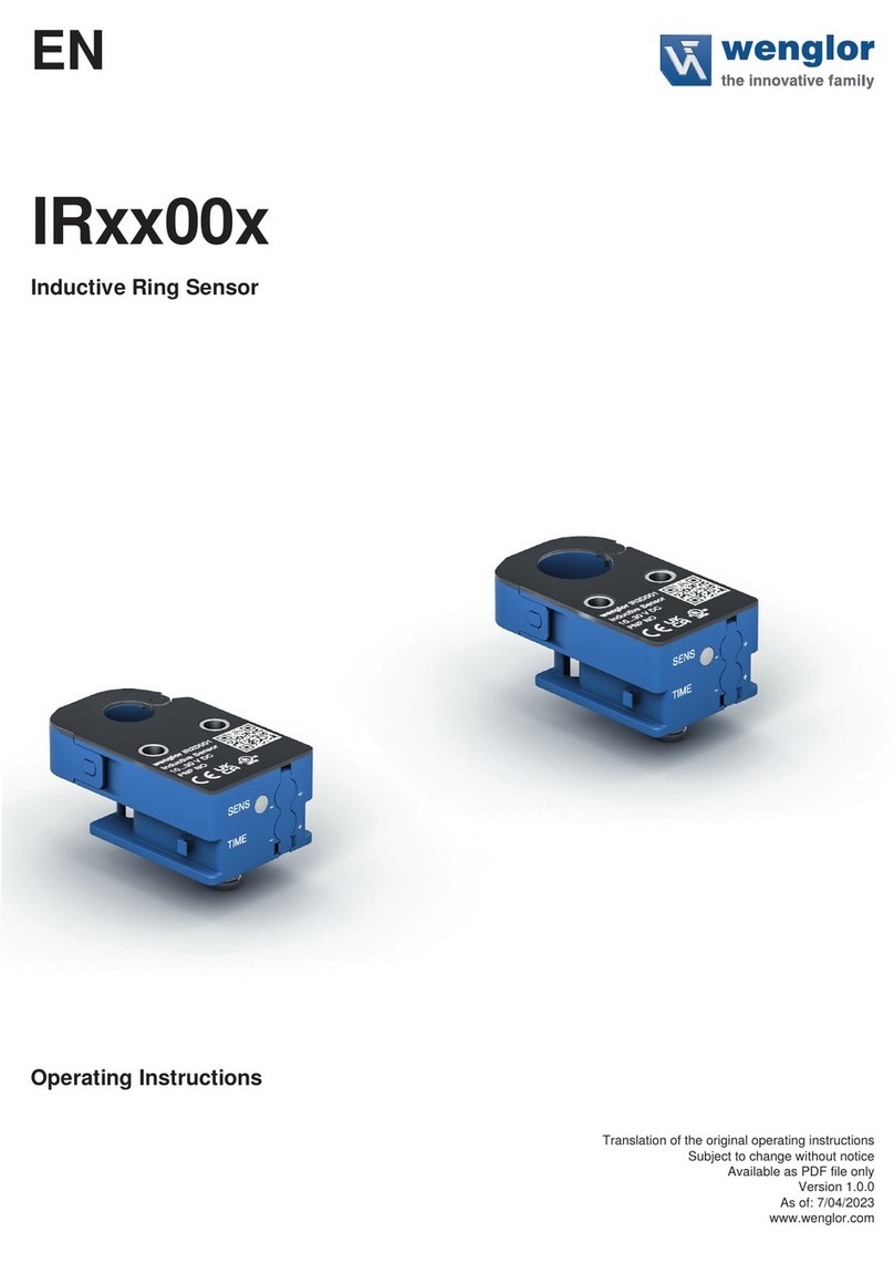 Wenglor IR 00 Series operating instructions