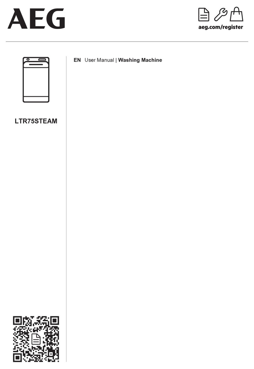 AEG LTR75STEAM User manual