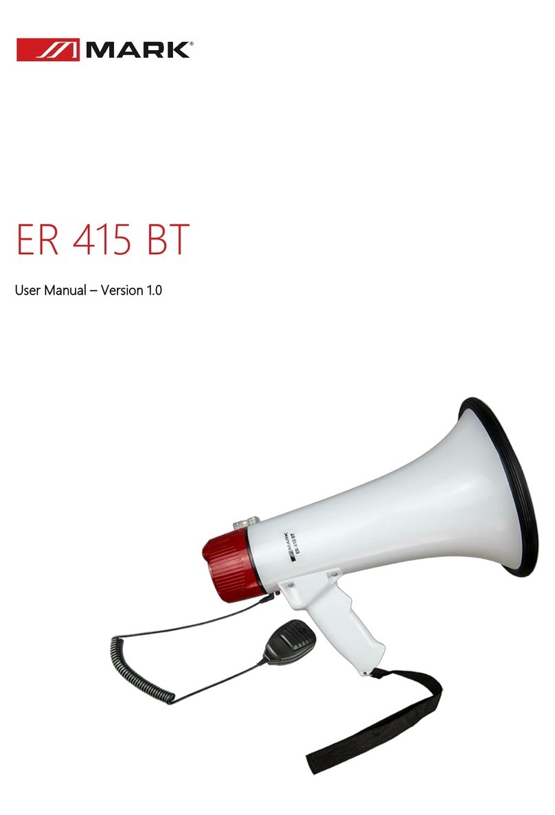 Mark ER 415 BT User manual
