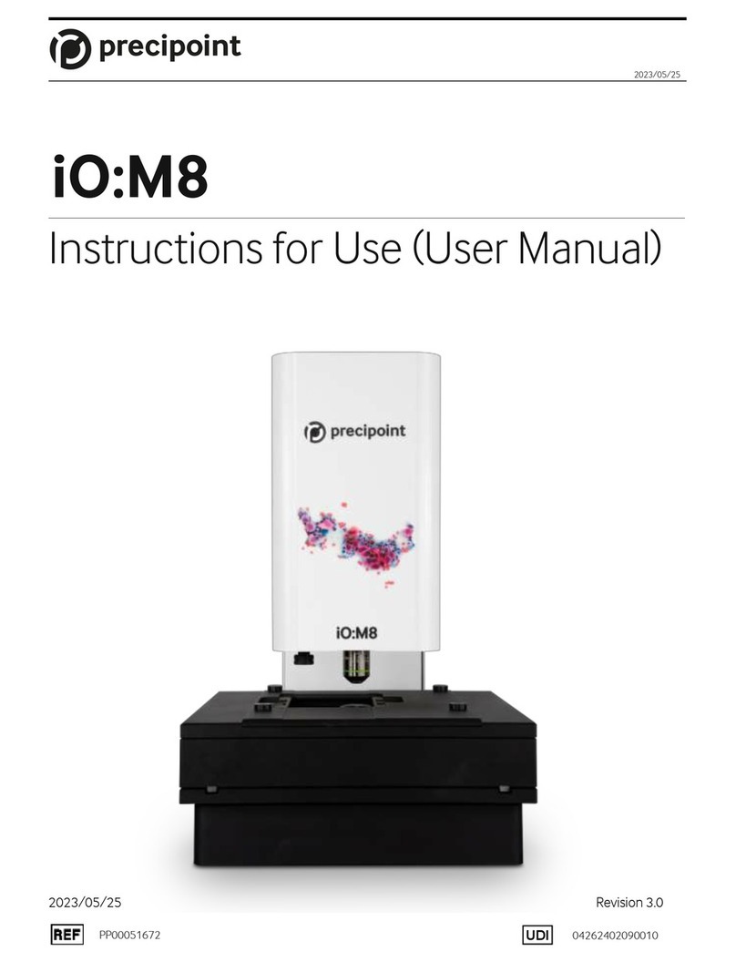 Precipoint iO:M8 Instructions for use