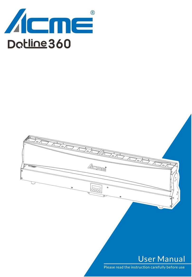 ACME Dotline 360 User manual ACME Dotline 360 User manual
