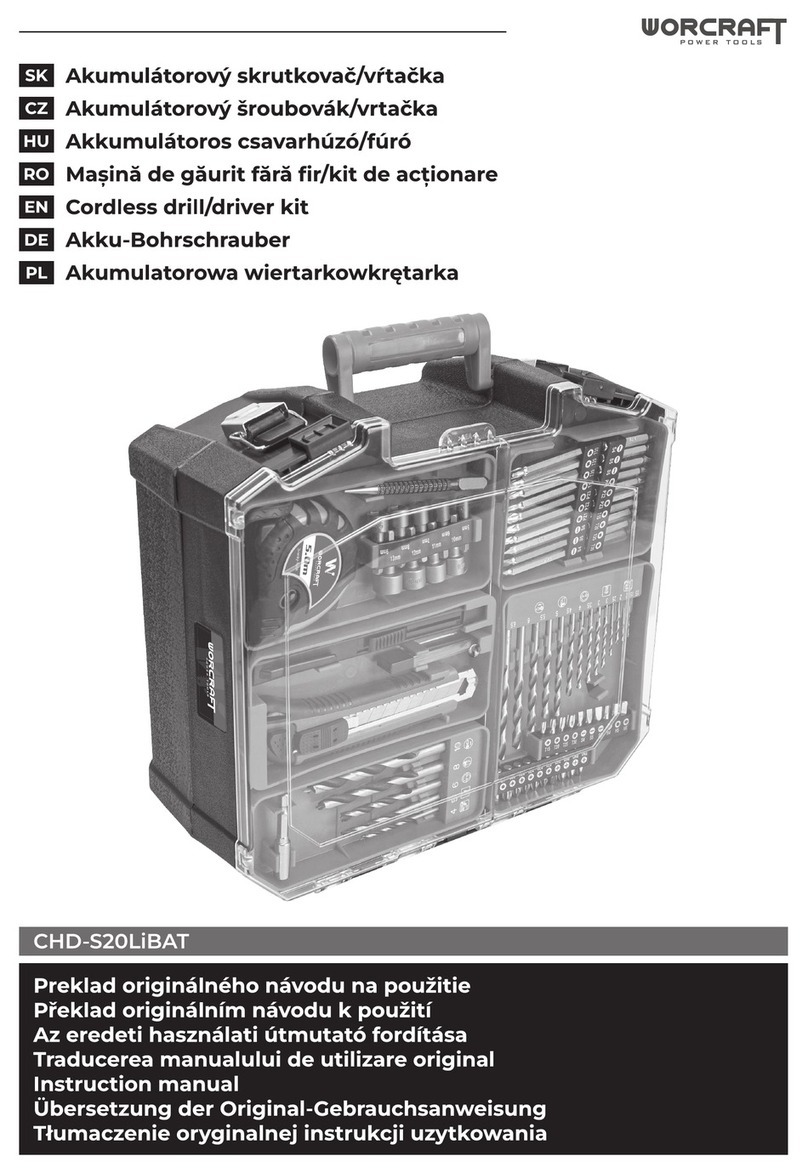 Worcraft CHD-S20LiBAT instruction manual