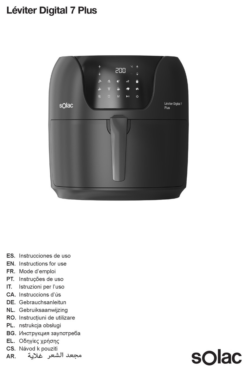 SOLAC Leviter Digital 7 Plus Instructions for use