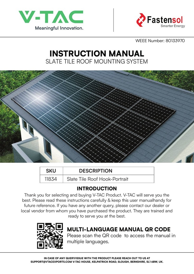 V-TAC 11834 instruction manual