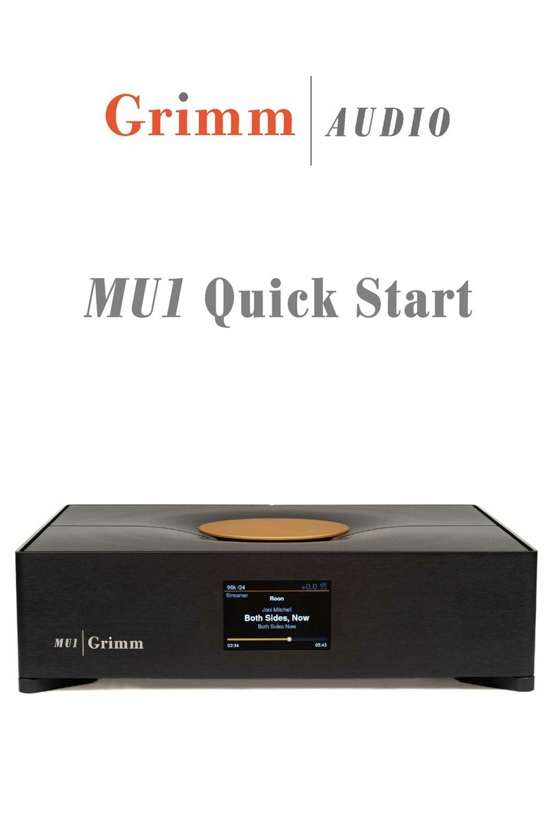 Grimm Audio MU1 quick start