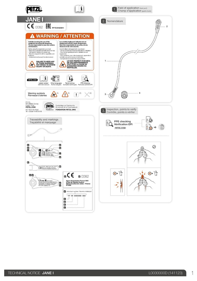 Petzl JANE I manual