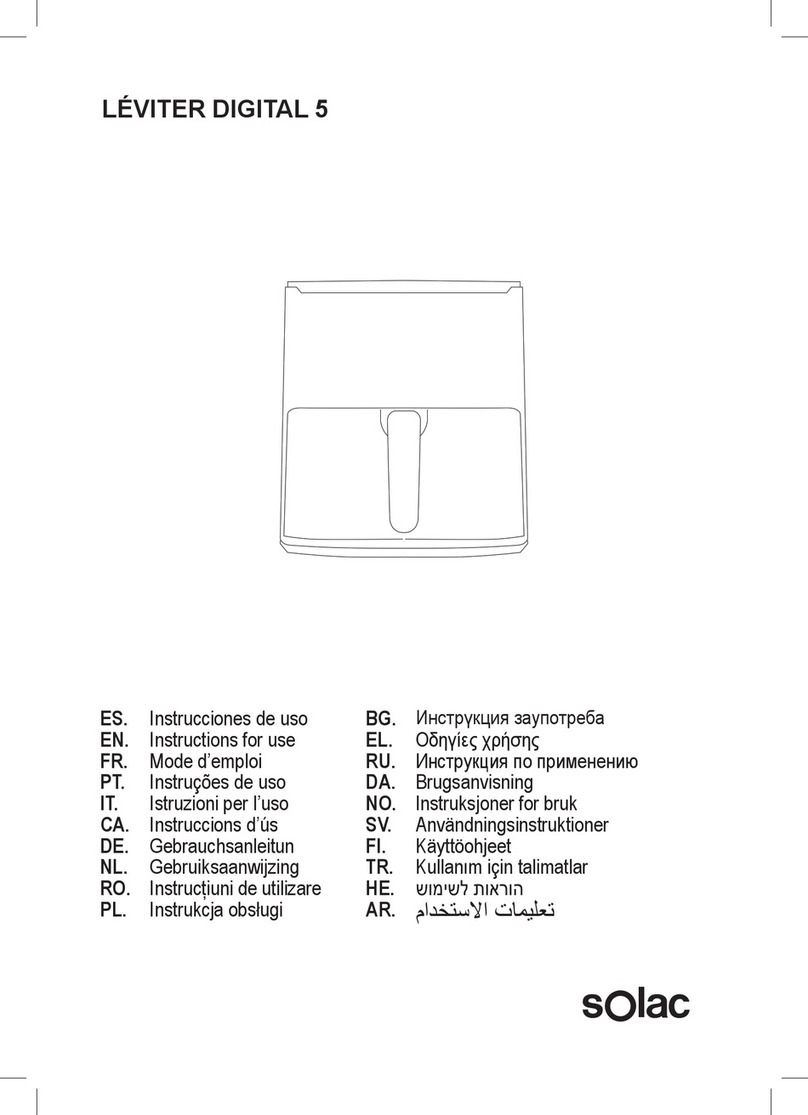 SOLAC LEVITER DIGITAL 5 Instructions for use