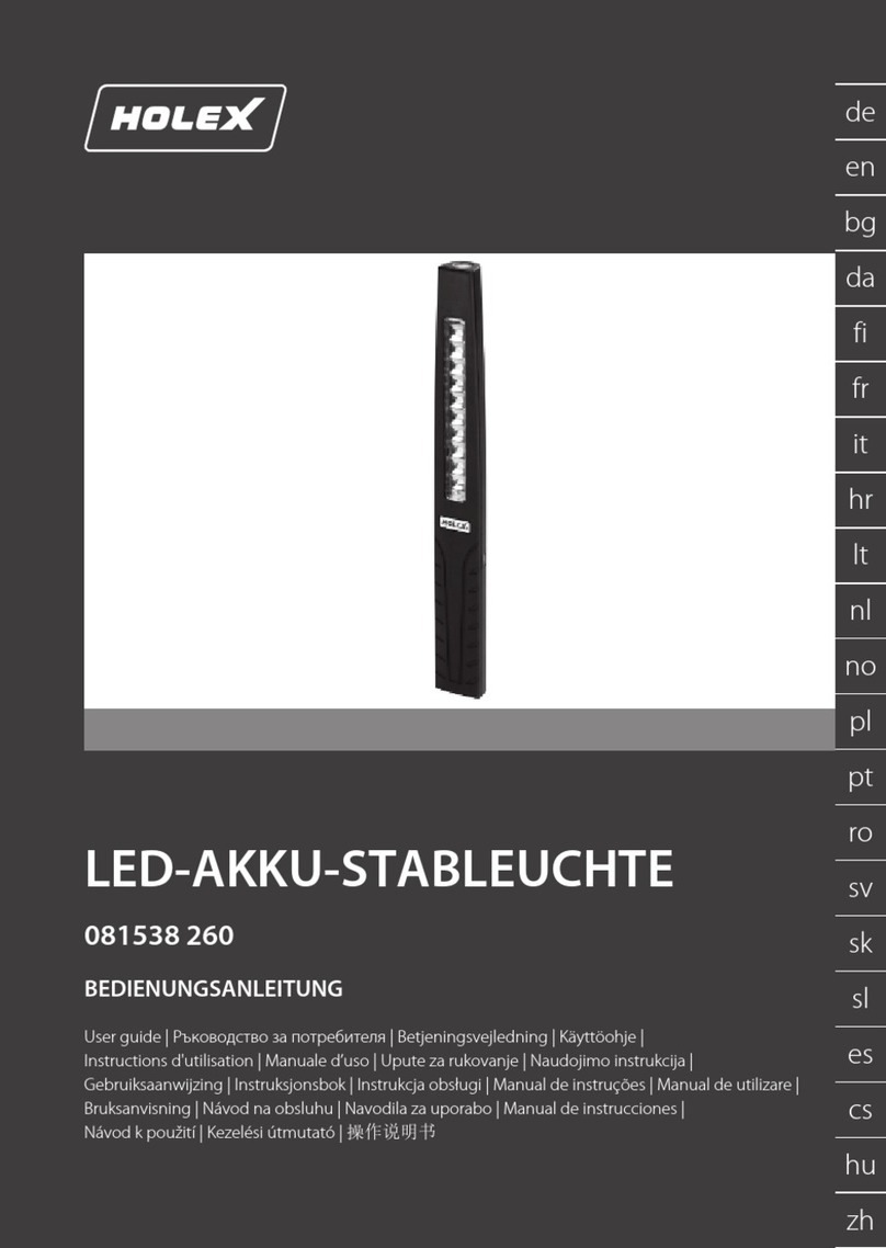 Holex 081538 260 user guide