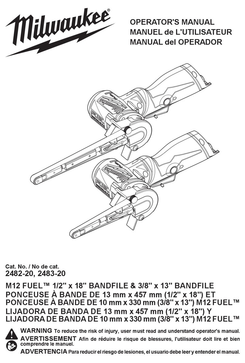 Milwaukee M12 FUEL 2482-20 Operator's manual