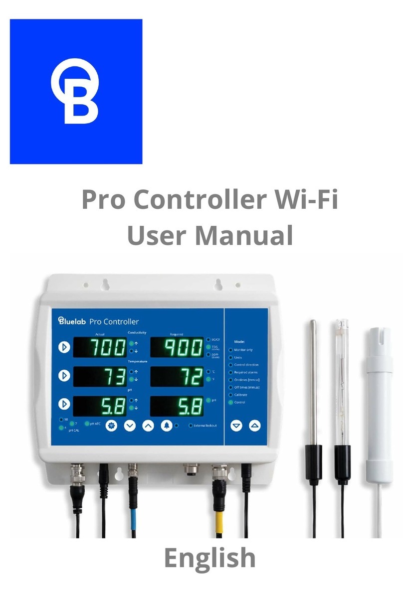 bluelab Pro Controller Wi-Fi User manual