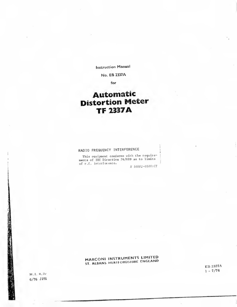 Marconi Instruments TF 2337A instruction manual