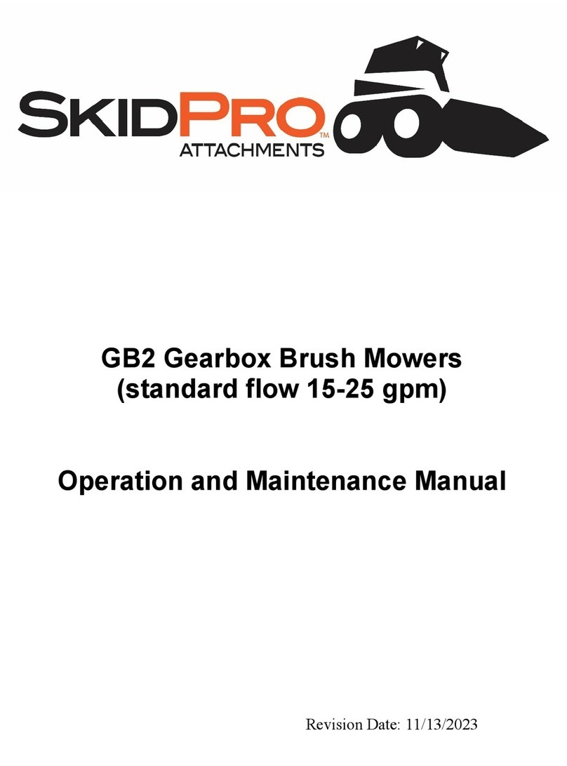Skid Pro GB2 Operation and maintenance manual