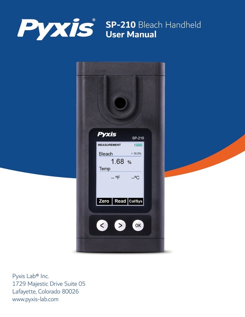 Pyxis SP-210 User manual