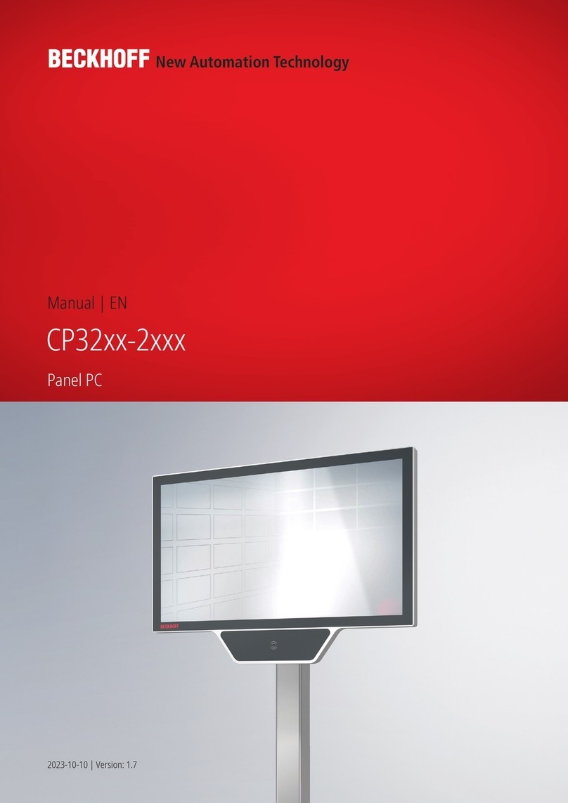 Beckhoff CP32-2 Series User manual