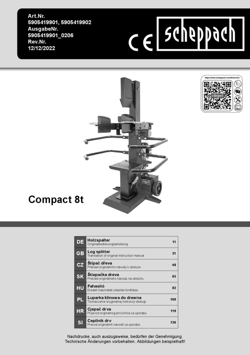 Scheppach Compact 8t Instructions for use