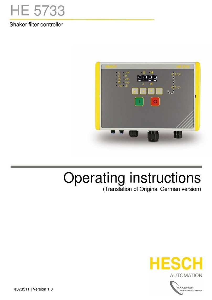 HESCH HE 5733 operating instructions