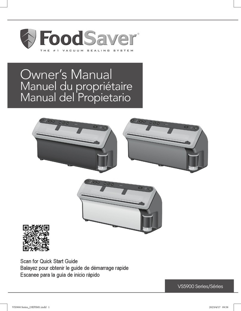FoodSaver VS5900 Series owner's manual