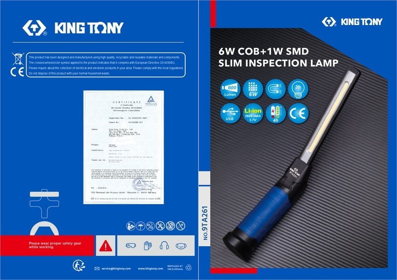 King Tony 9TA261 manual