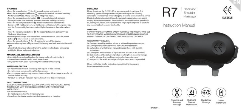ELEEELS R7 instruction manual