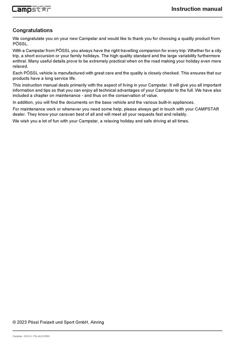 Possl Campstar instruction manual
