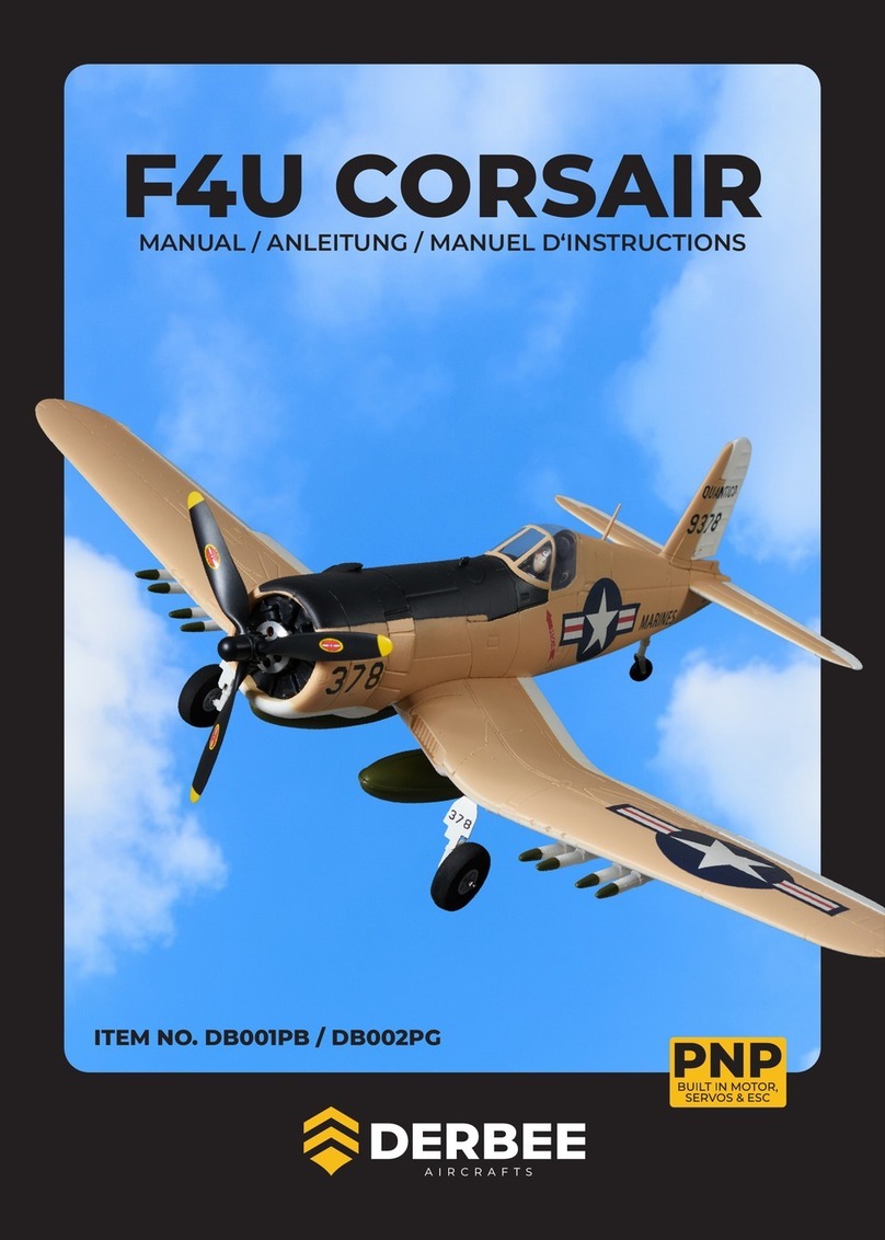 DERBEE F4U CORSAIR manual