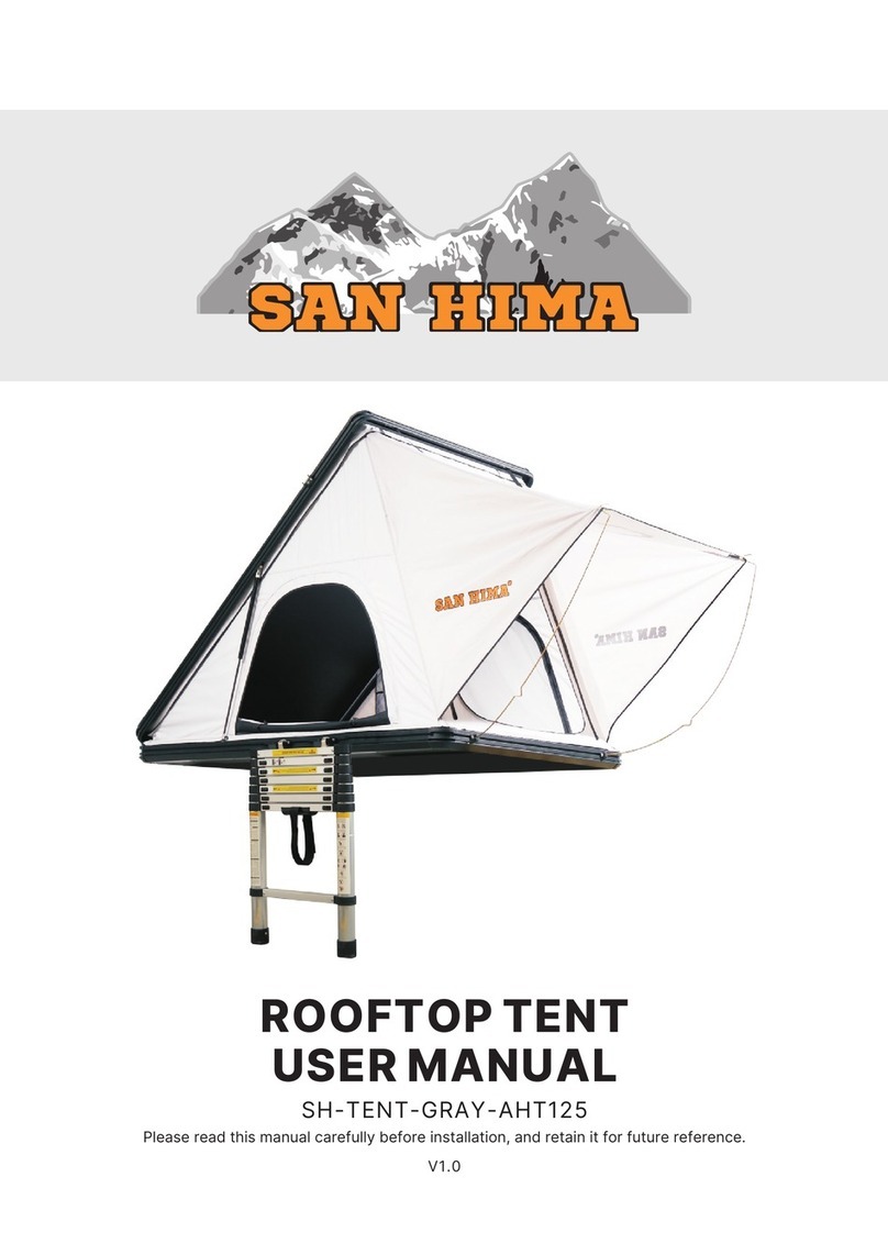 SAN HIMA SH-TENT-GRAY-AHT125 user manual