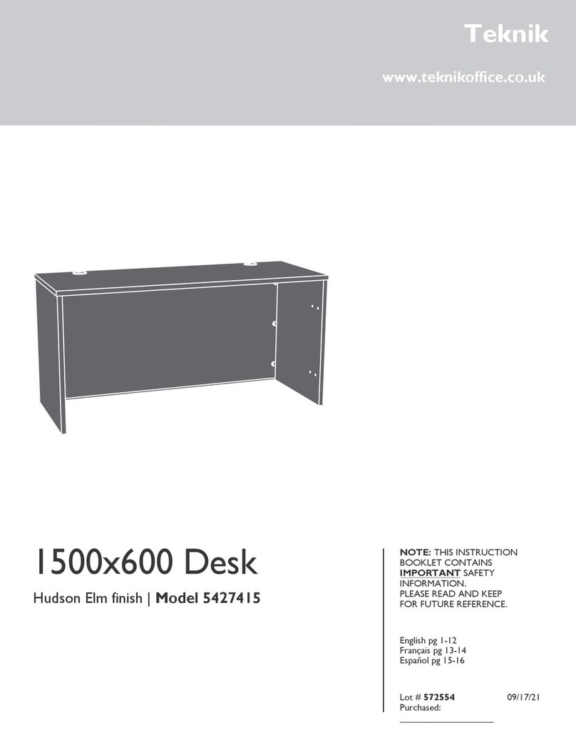 Teknik 5427415 manual Teknik 5427415 manual
