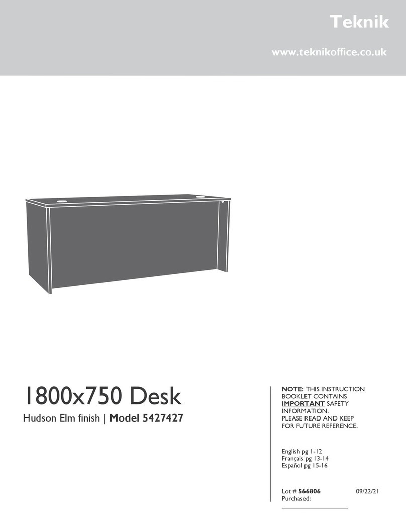 Teknik 5427427 manual