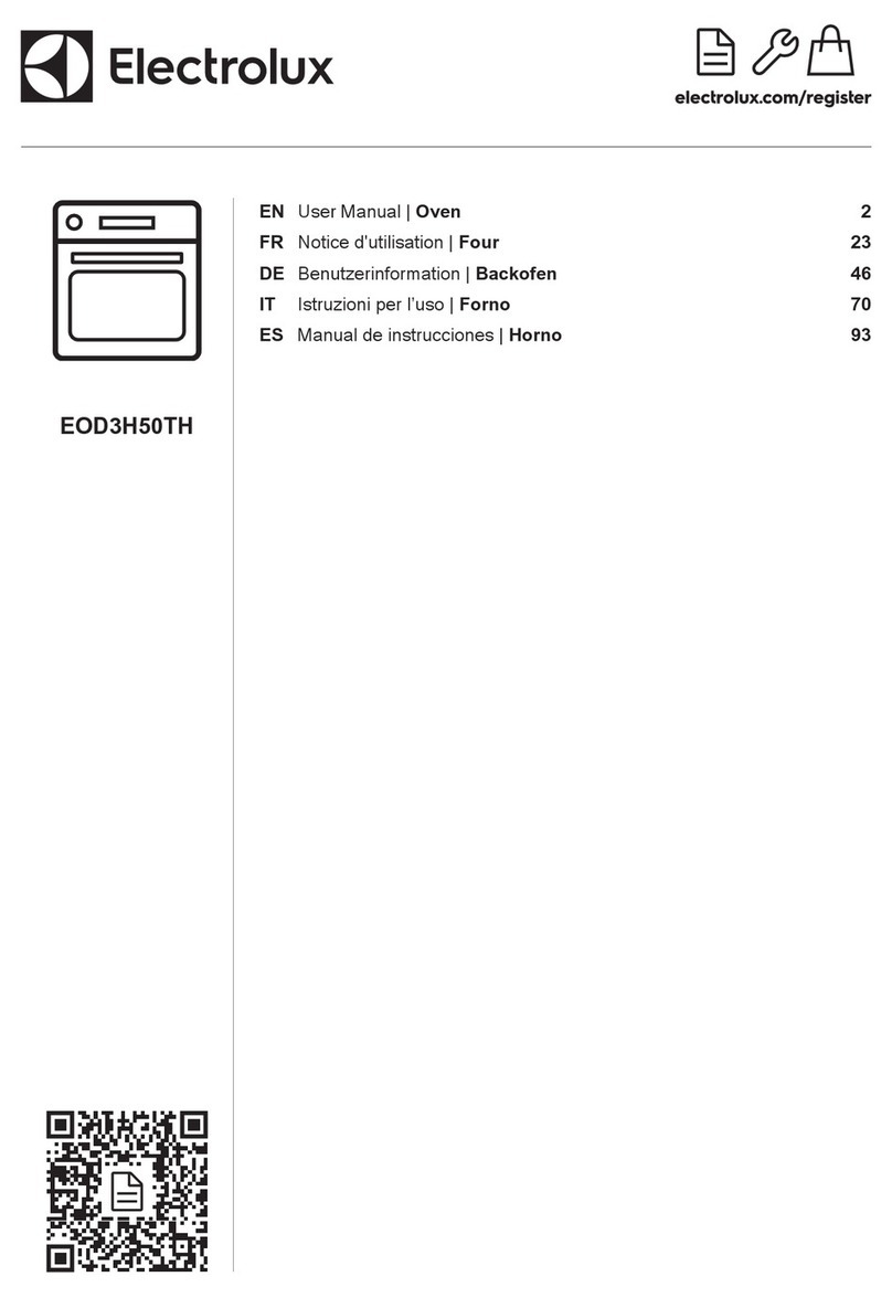 Electrolux EOD3H50TH User manual