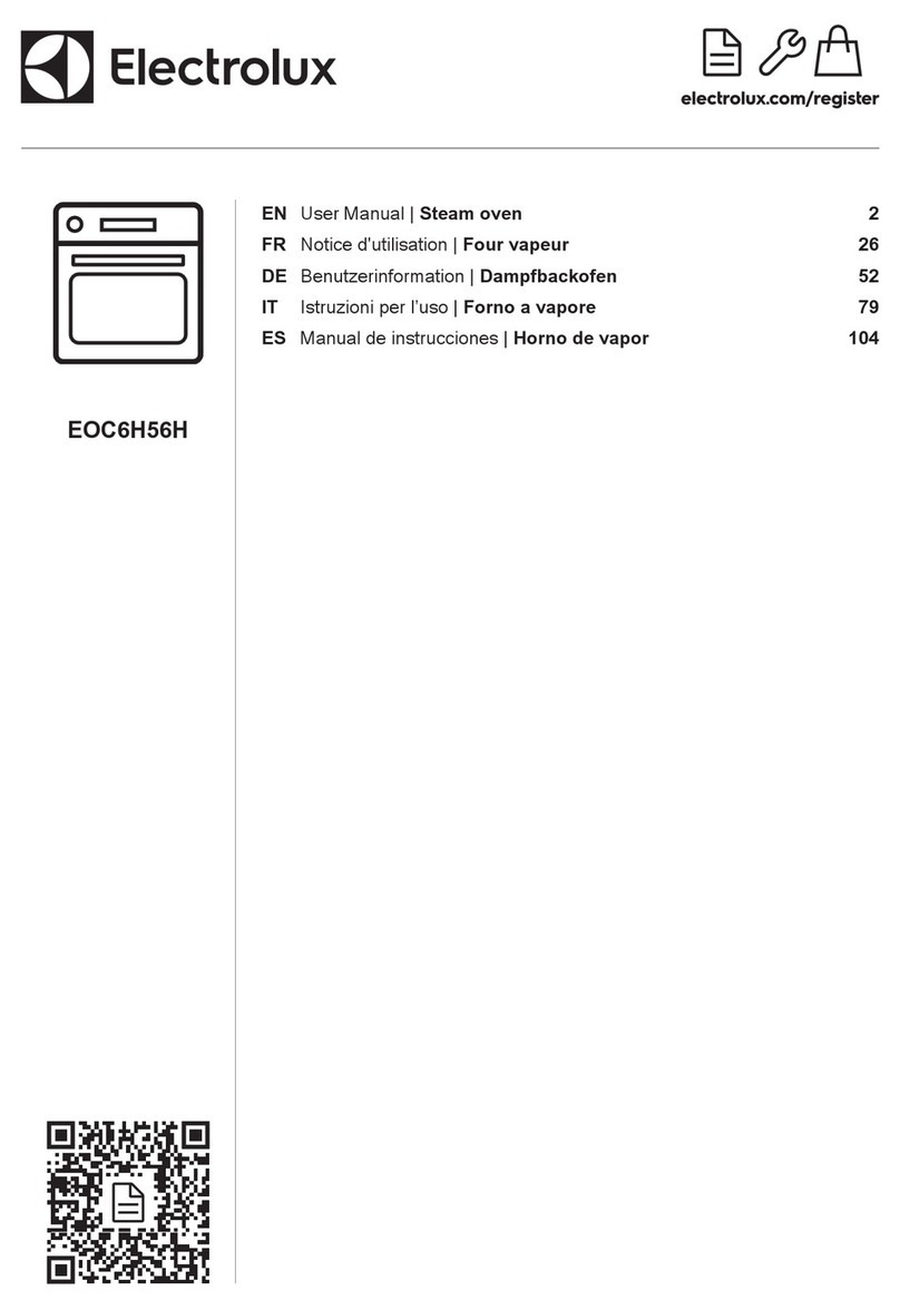 Electrolux EOC6H56H user manual
