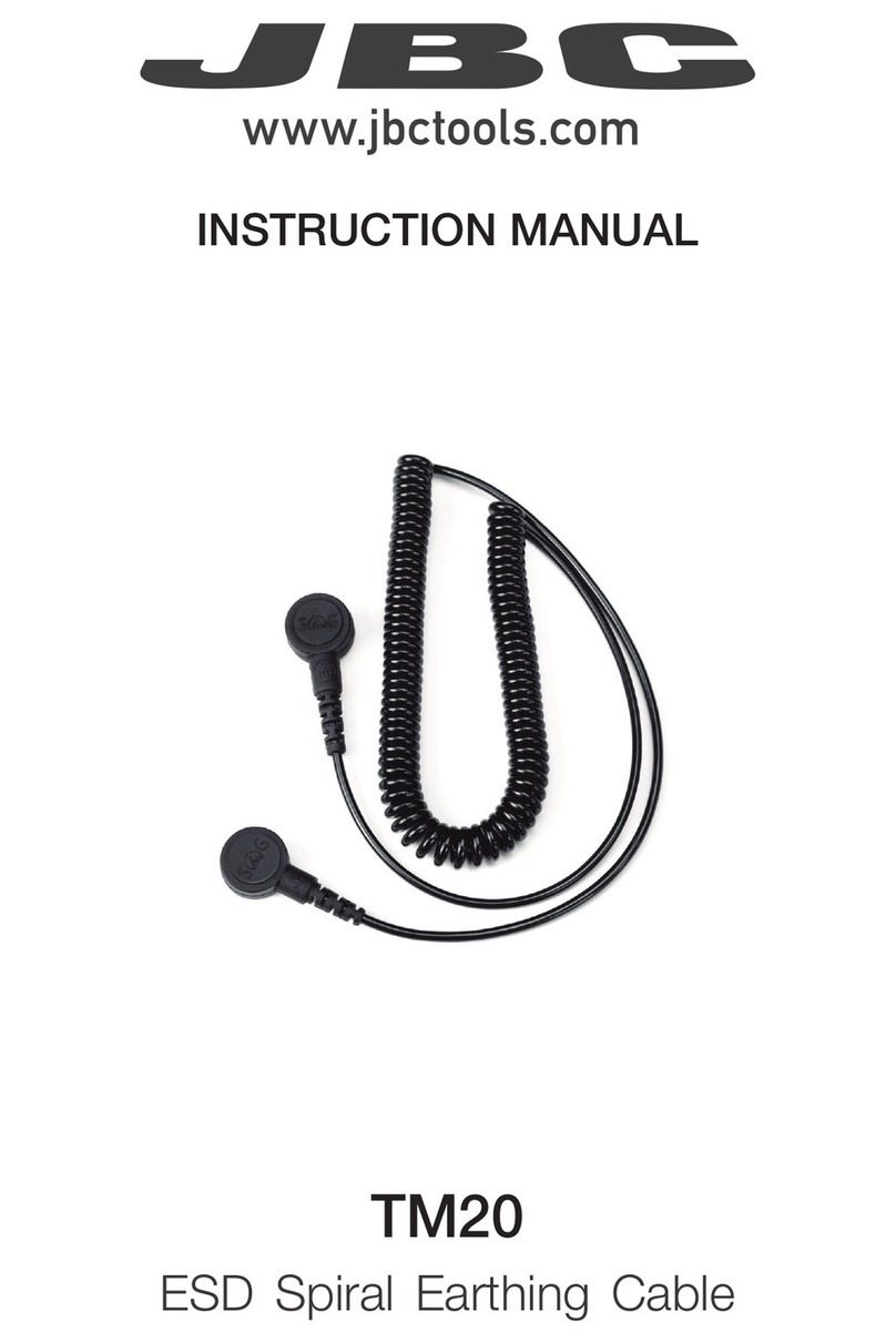 jbc TM20 User manual
