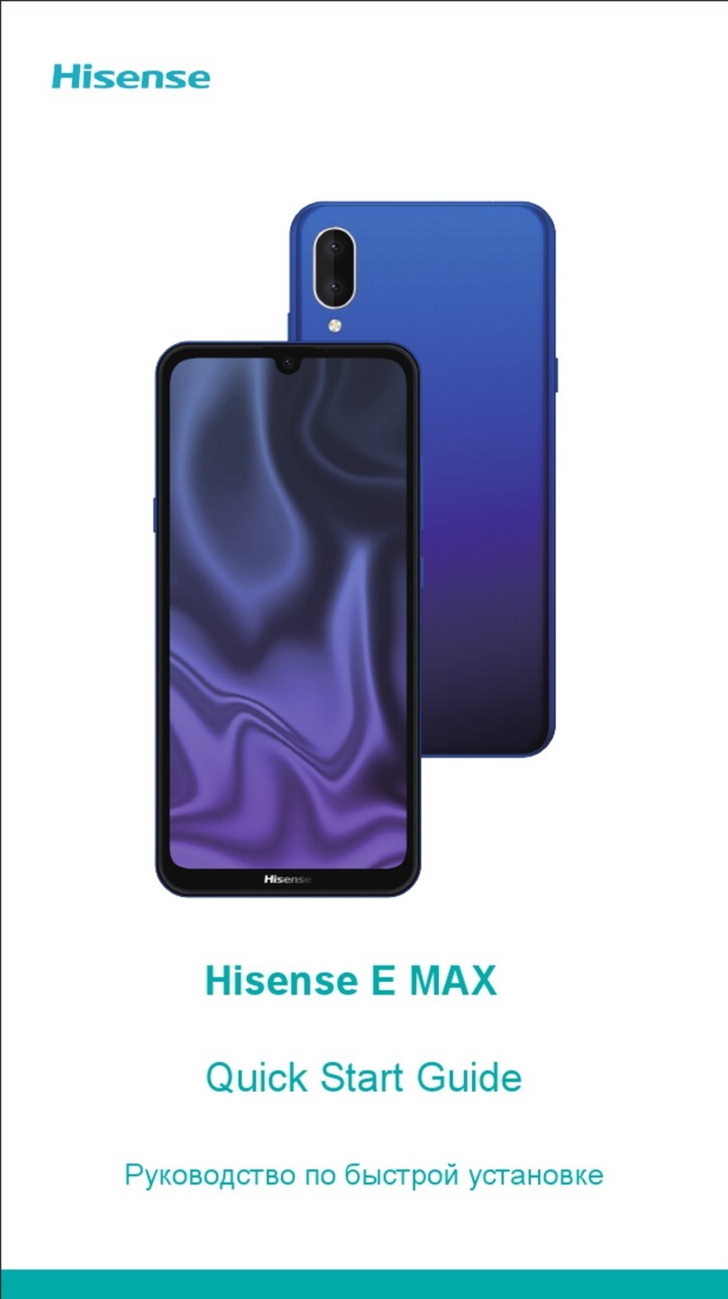 Hisense E MAX User manual