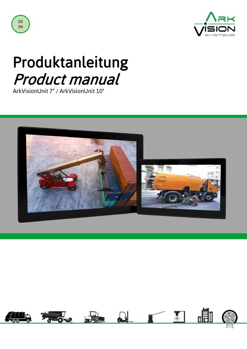 Ark Vision Systems ArkVisionUnit 7 product manual