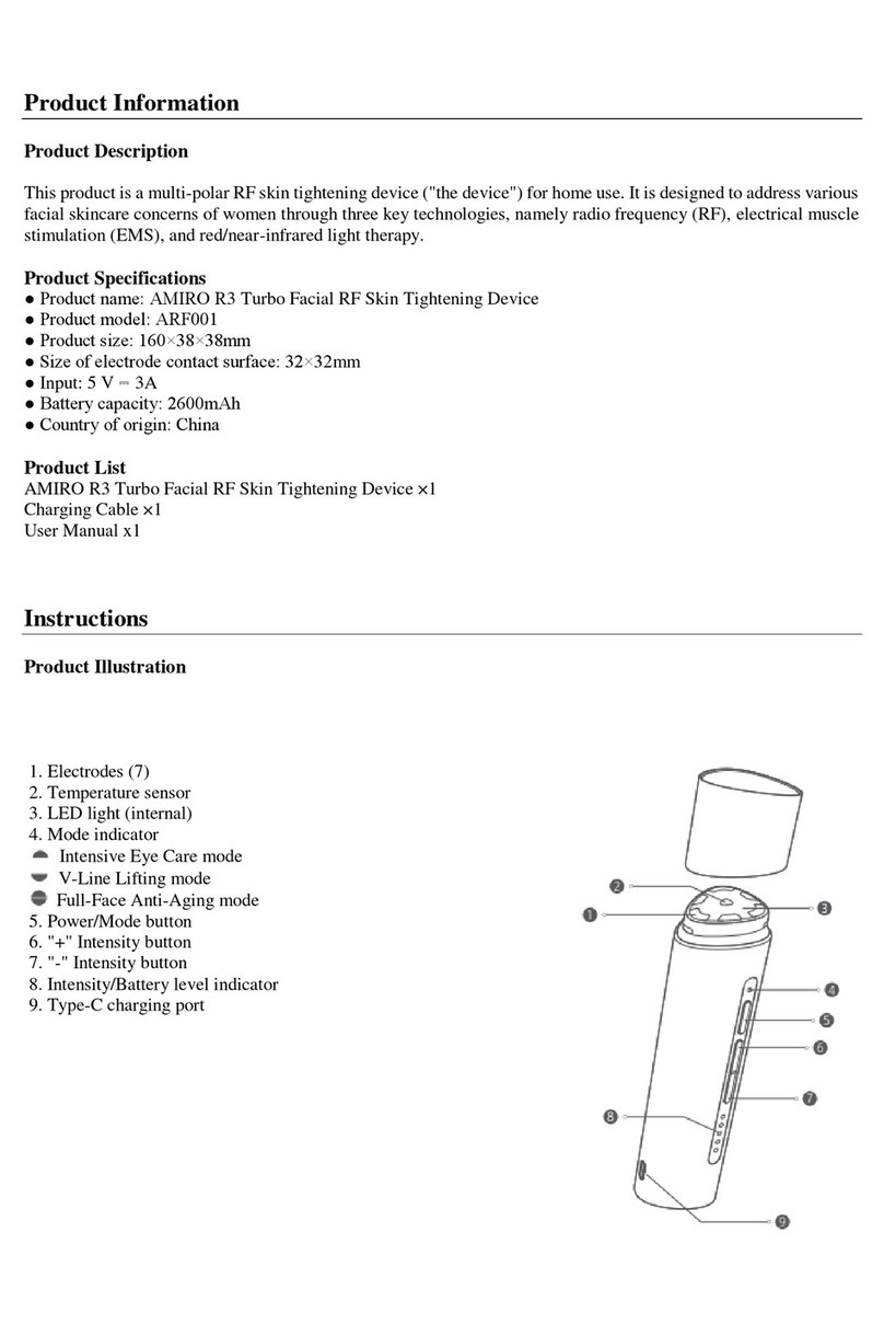 Amiro ARF001 manual