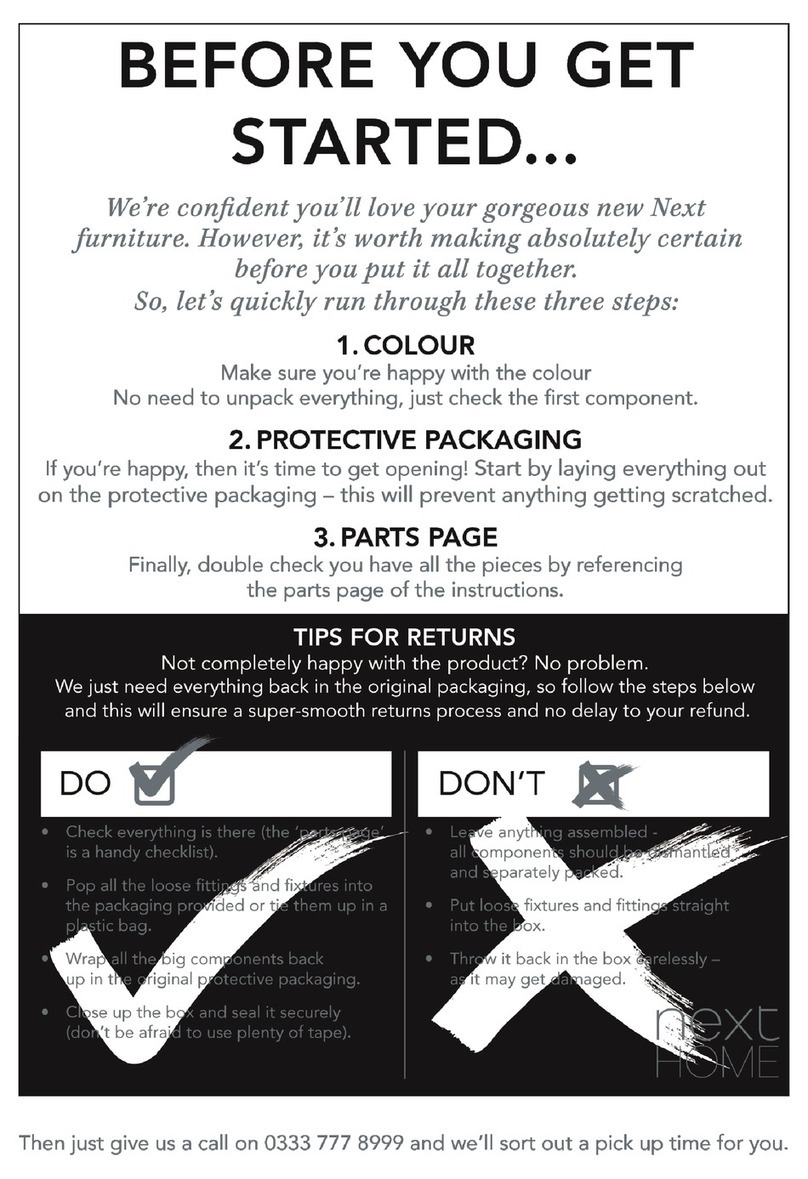 Next ARDEN D22058 User manual