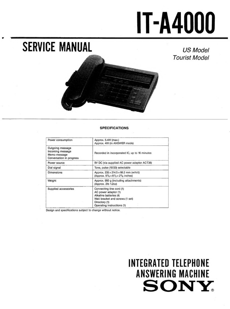 Sony IT-A4000 User manual