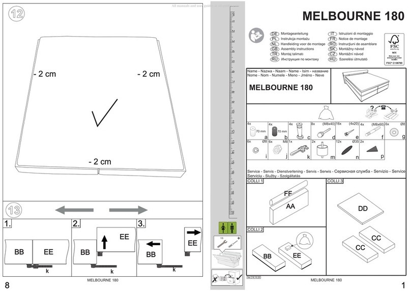 FSC MELBOURNE 180 quick start guide